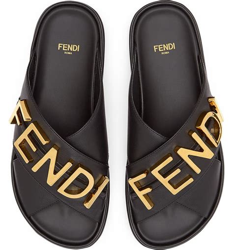 fendi bow slides|Fendi women's slides.